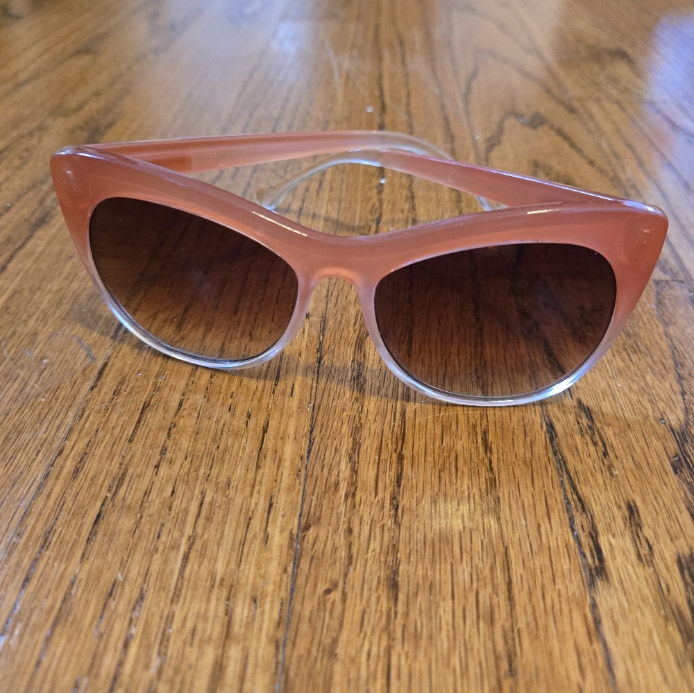 Steve Madden Pink Ombre Cat Eye Sunglasses